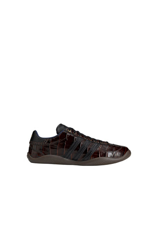 Wales Bonner Karintha Croc Dark Brown/Core Black