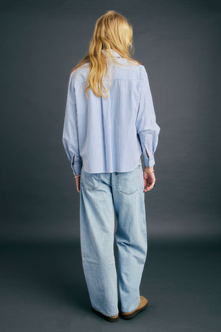 Squire Shirt Blue/White