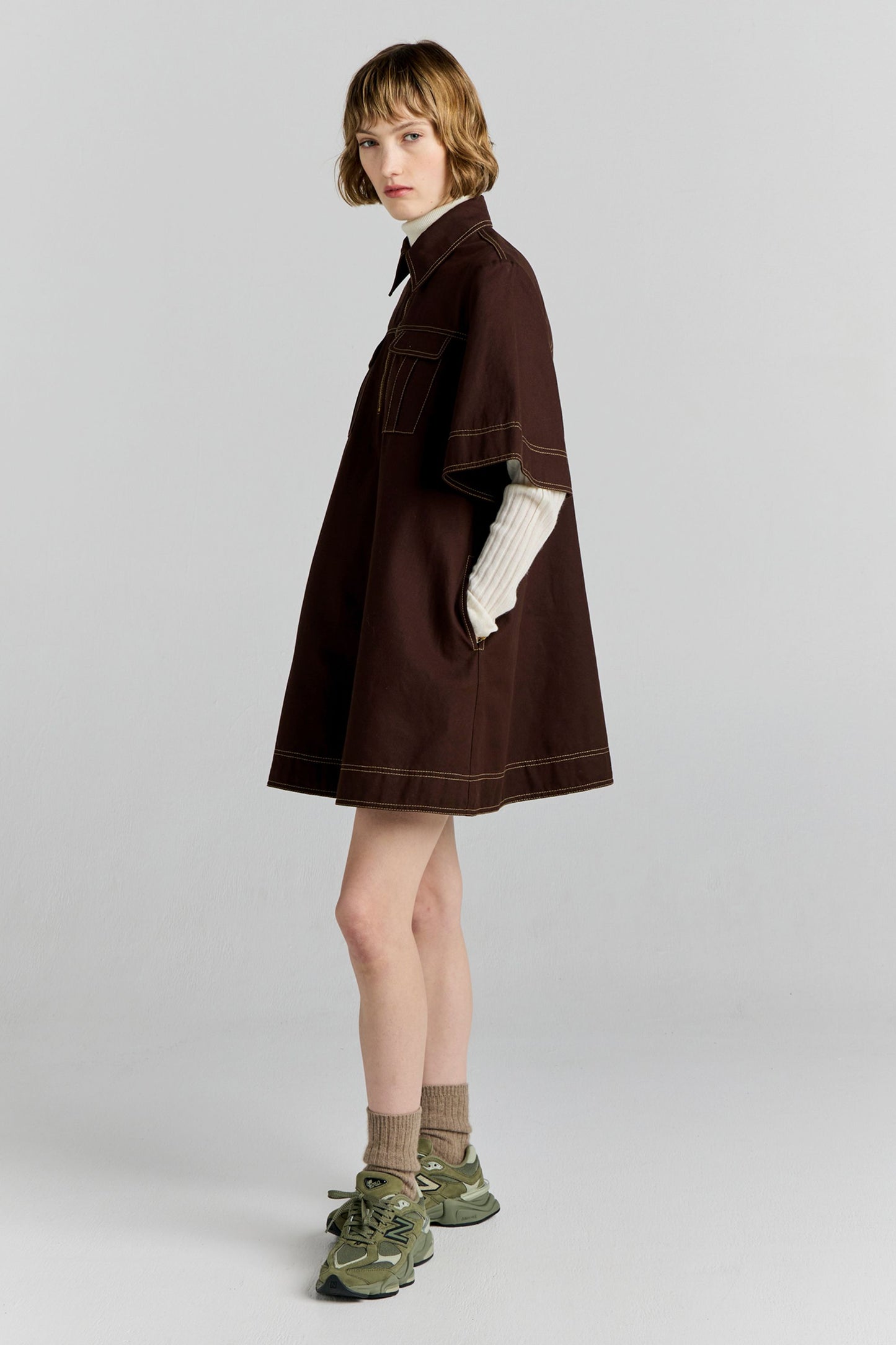 Tempest Dress Chocolate