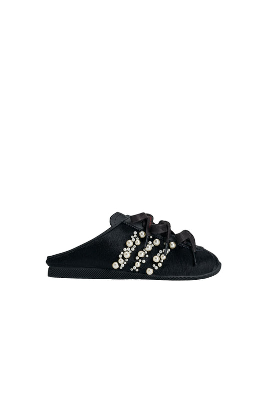 Simone Rocha Japan Slip-on Core Black/Core Black/Better Scarlet