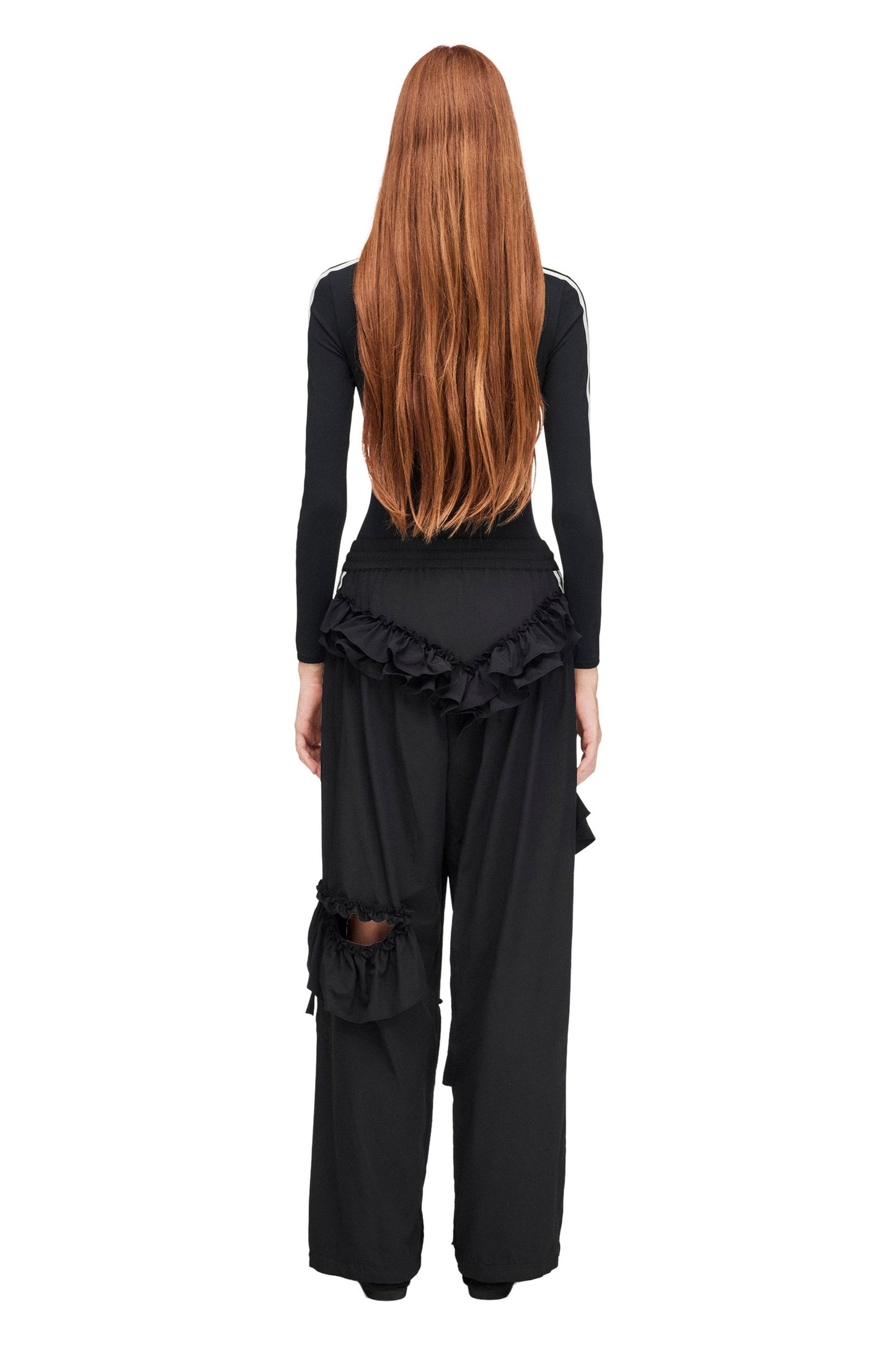 Simone Rocha Frill Pants Black