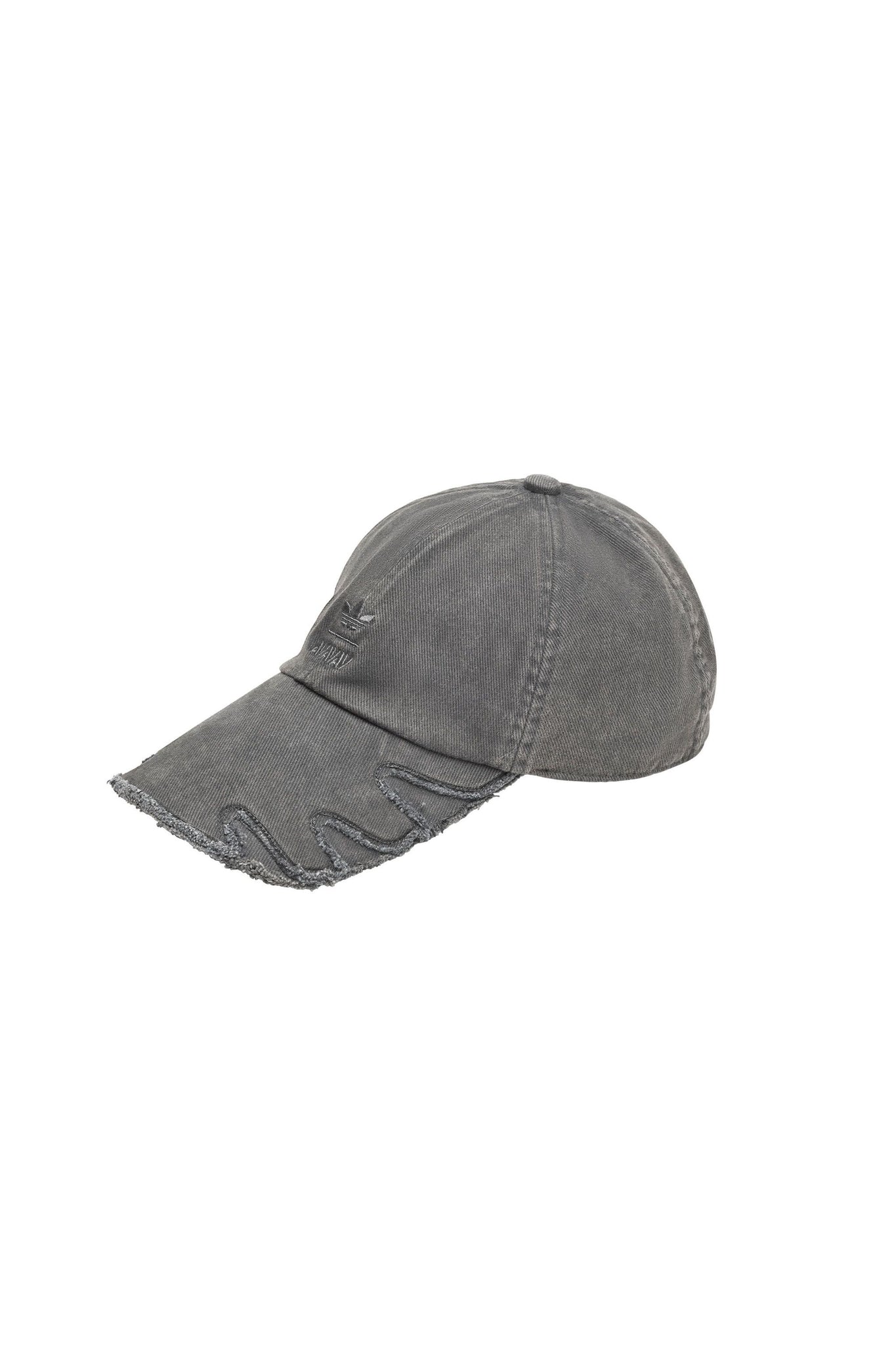 AVAVAV Slashed Double Brim Cap Black