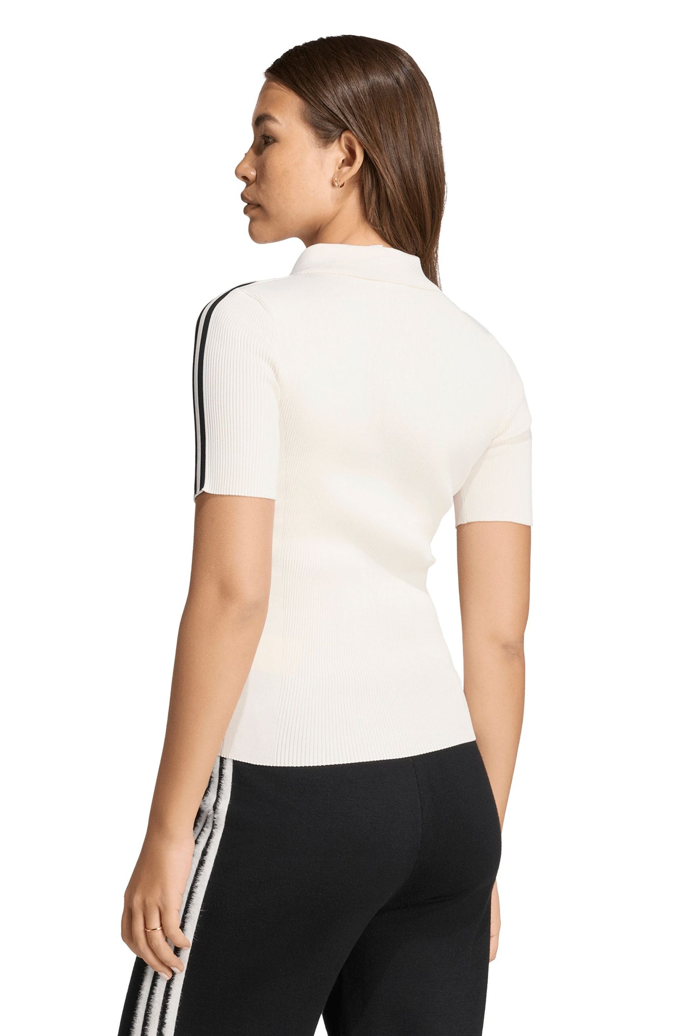 Tech Rib Cali Tee Chalk White/Black