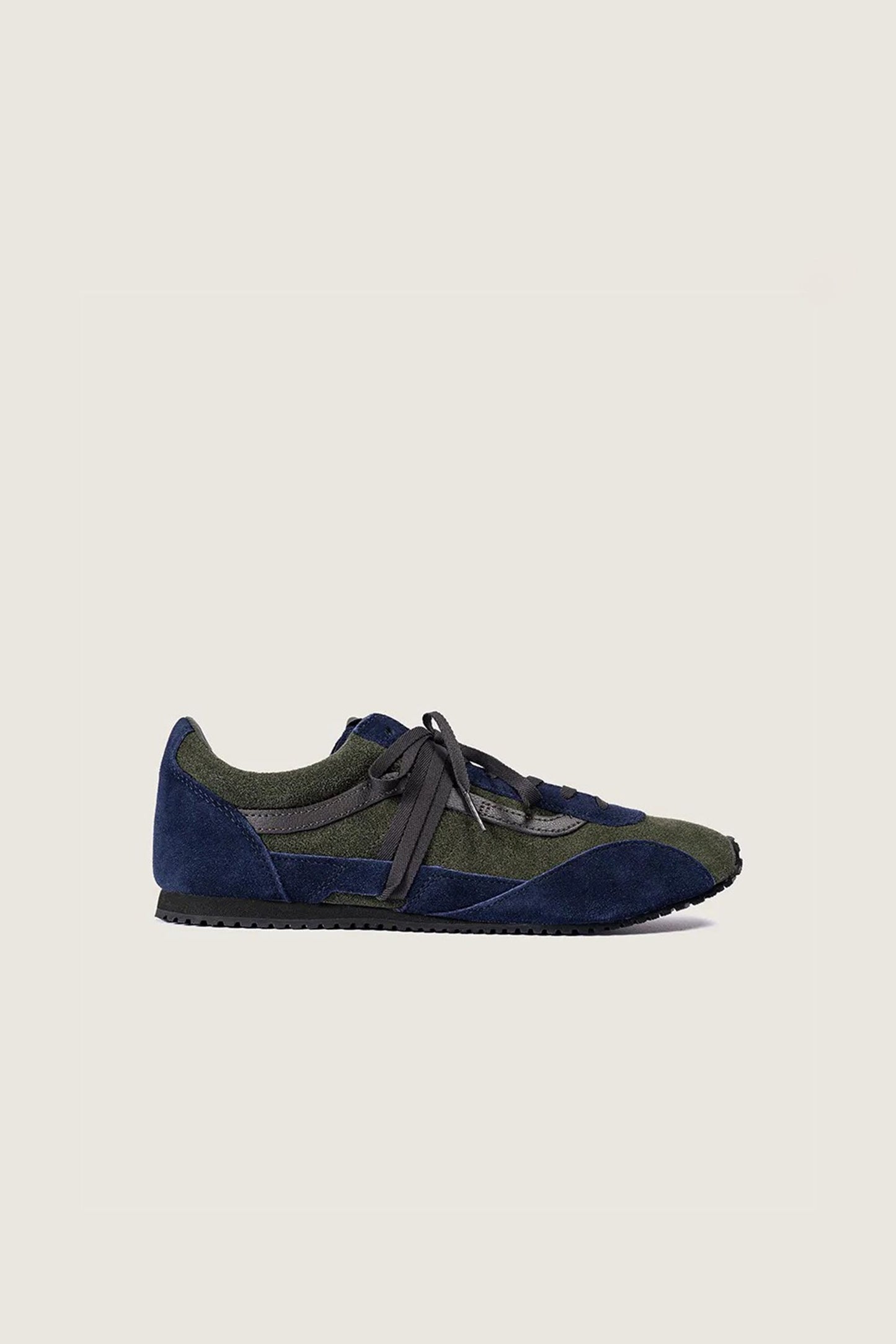 LX SLP Trainer Elevated Suede Dark Green