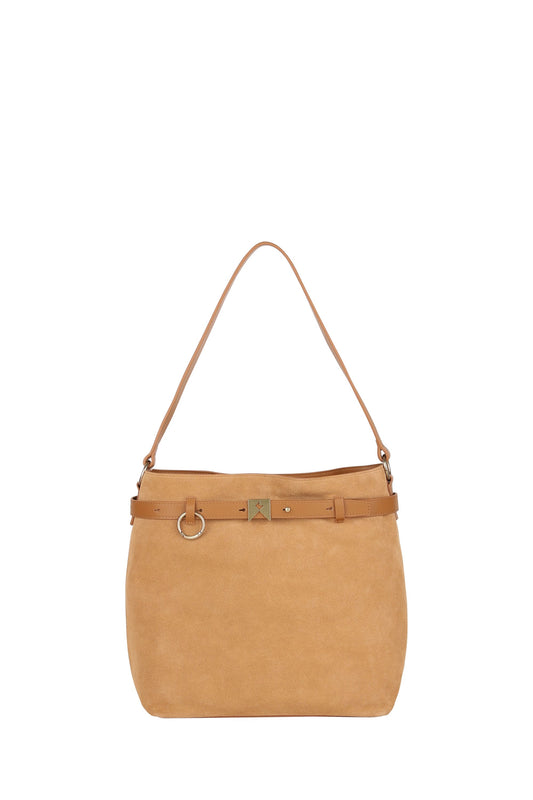 Rider Bucket Bag Tan