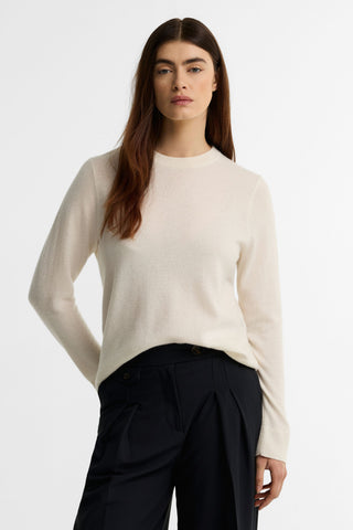 Penwood Cashmere Knitted Jumper Ecru