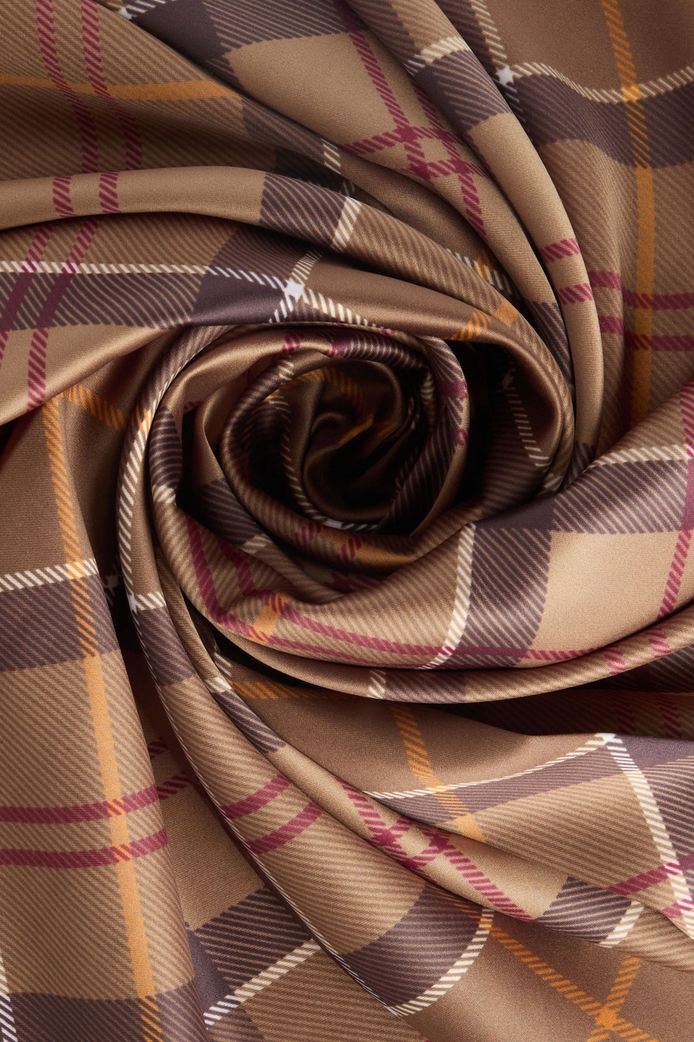 Kinsale Tartan Head Scarf Muted Tartan