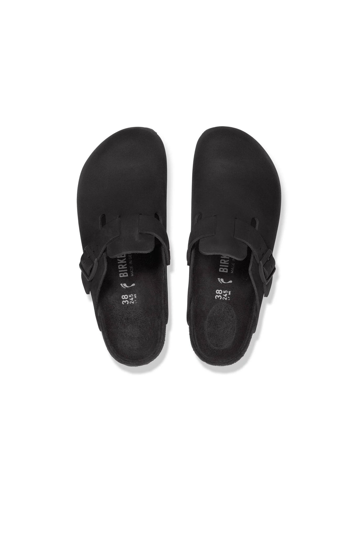 Boston Exquisite Nubuck Regular Fit Black