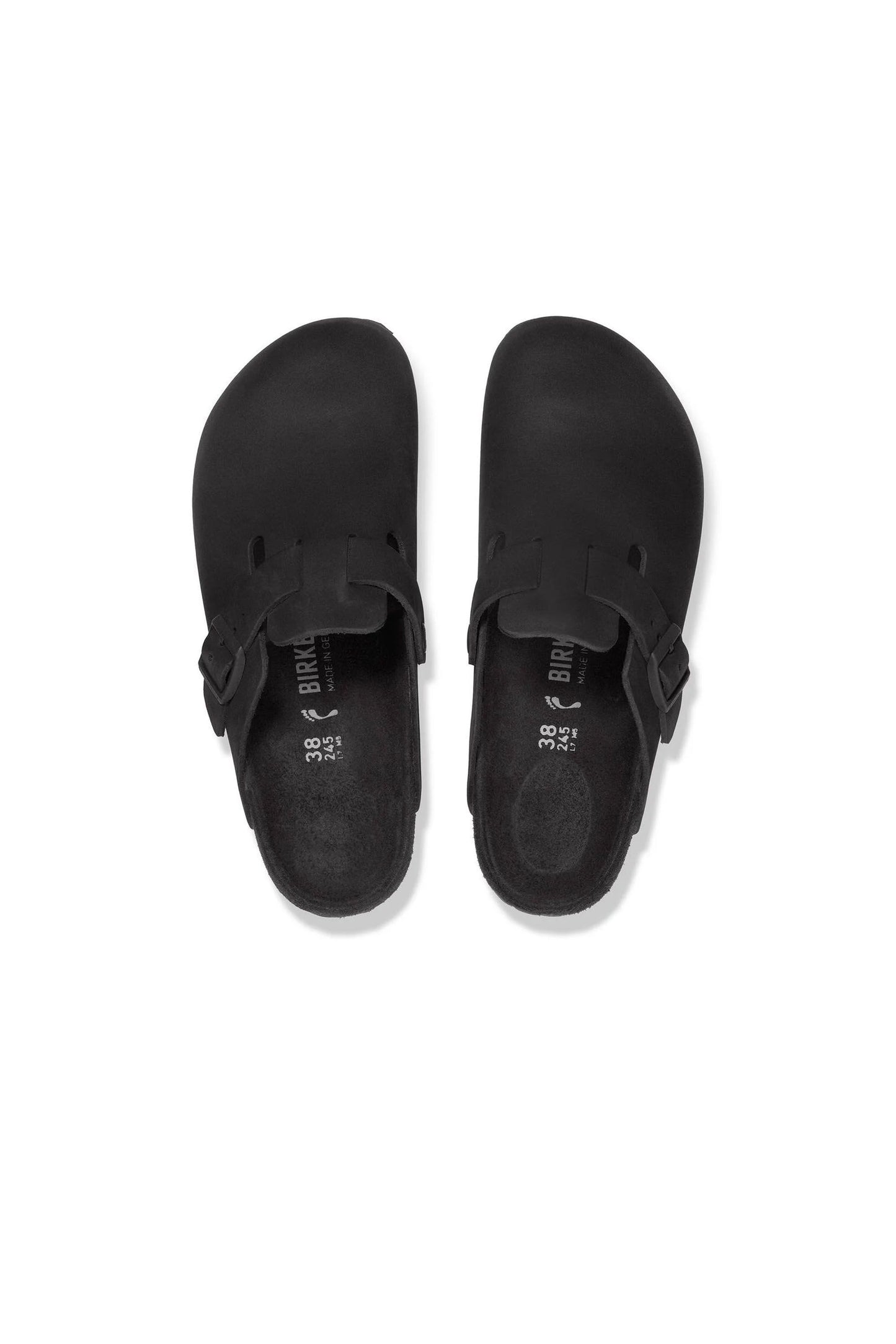 Boston Exquisite Nubuck Regular Fit Black