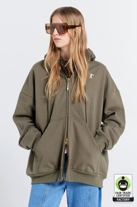 Oversized Hoodie Hunter Green