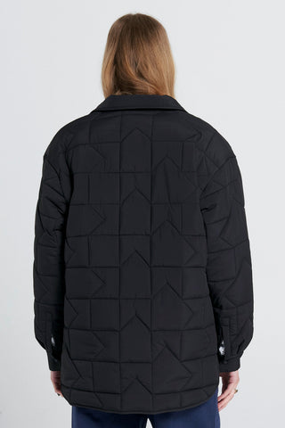 Crest Jacket Black