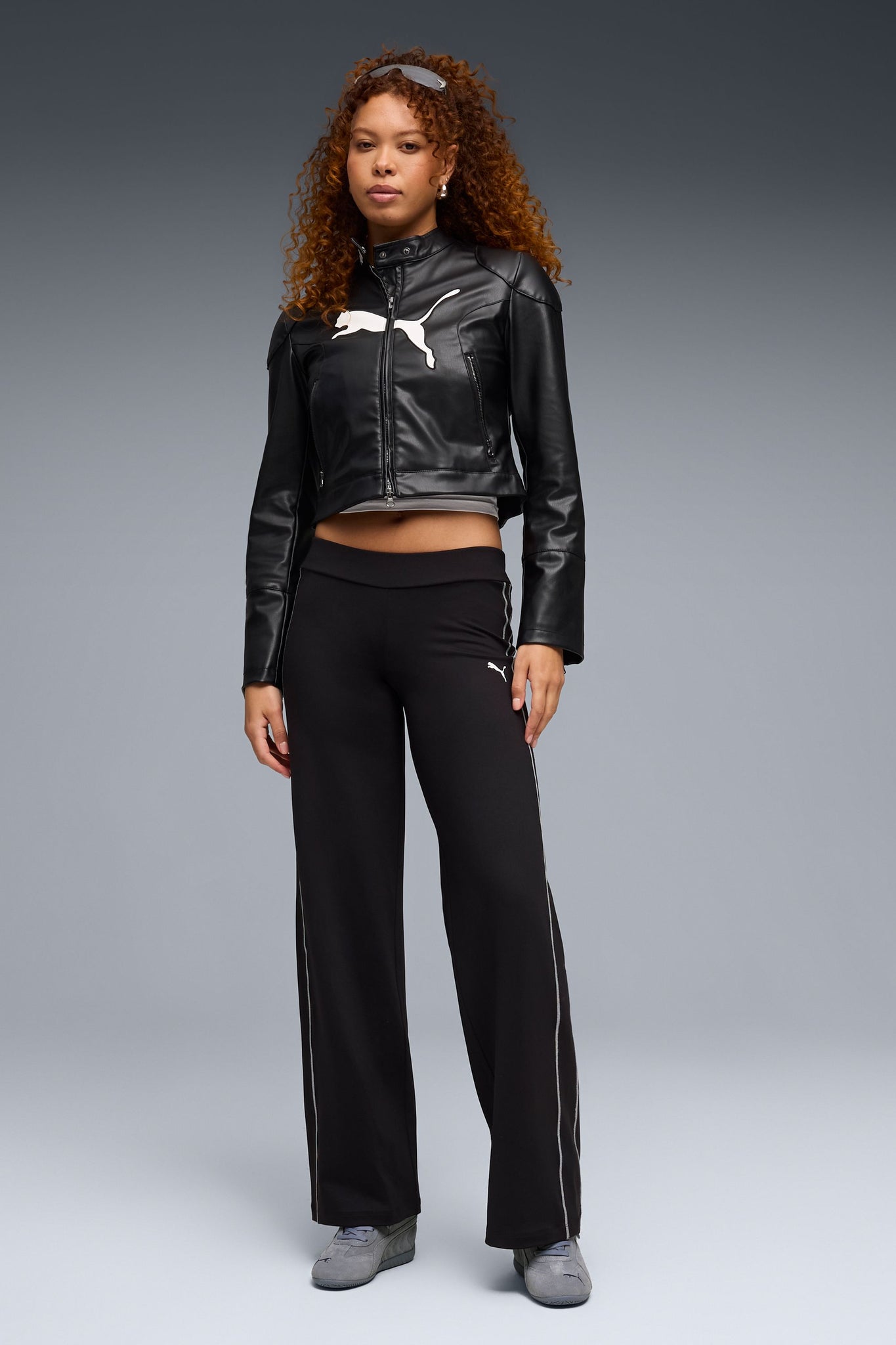 Speedcat Wedge Tonal Sneakers Gray Sky/Black