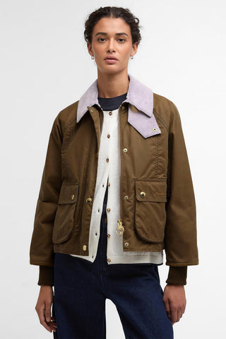 Cropped Beadnell Wax Sand/Dress/Heather Mist
