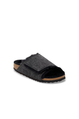 Solana Felt Shearling Regular Fit Anthracite