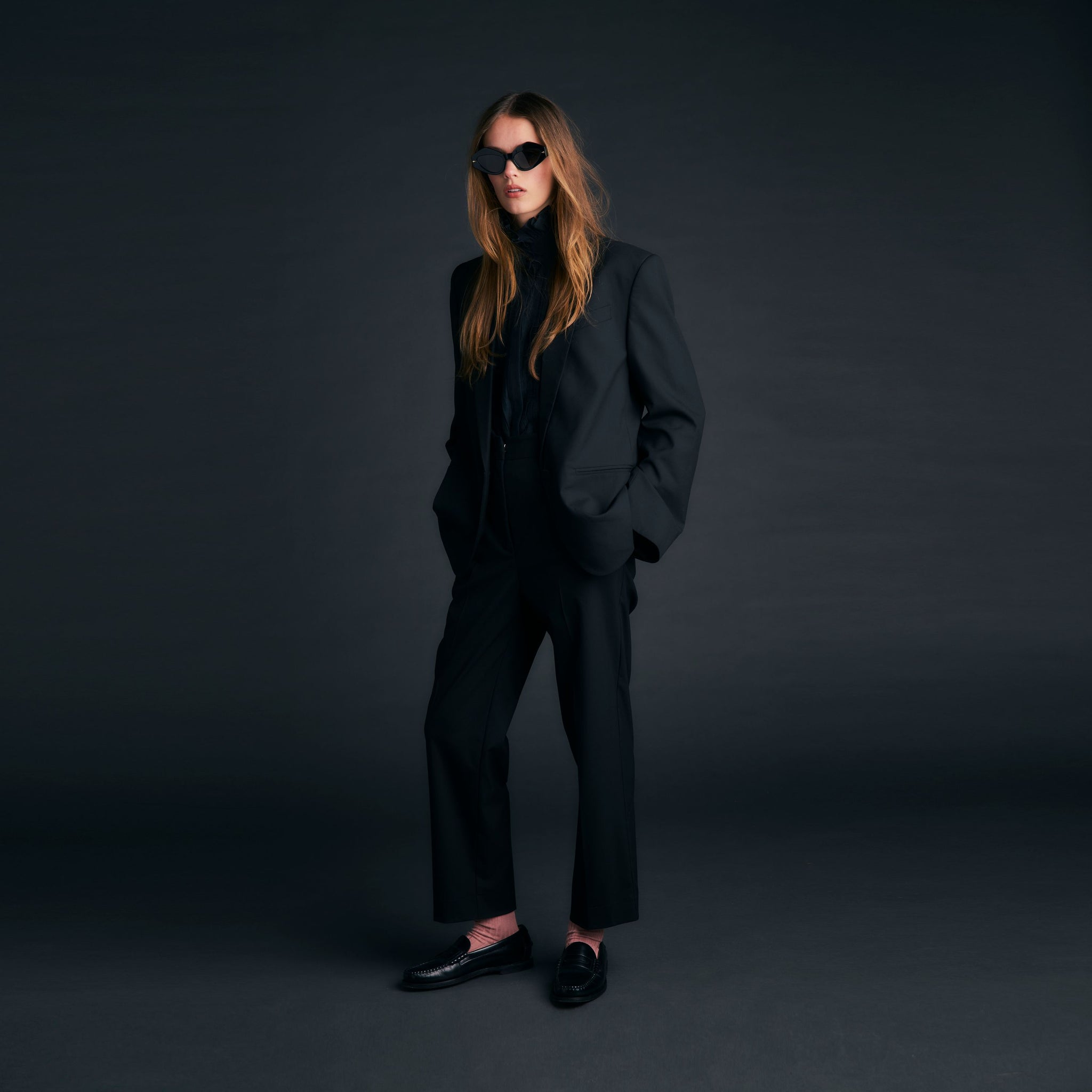 Dark Matter Trousers Everyday Suiting Black