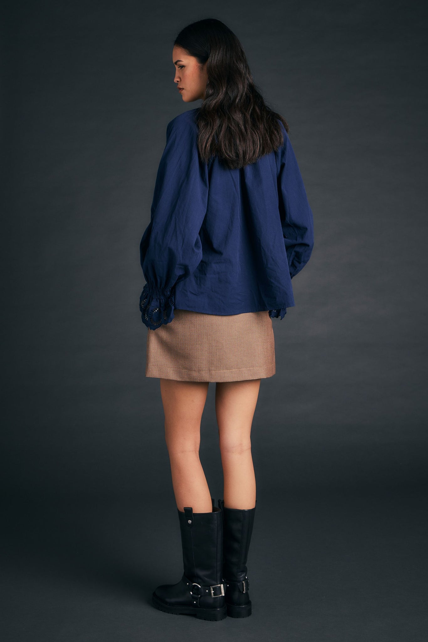 Ivy Blouse Navy