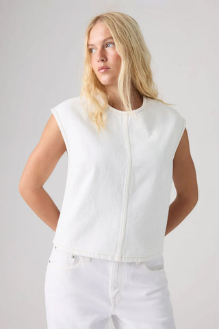 Denim Sleeveless Tee Tooth Fairy
