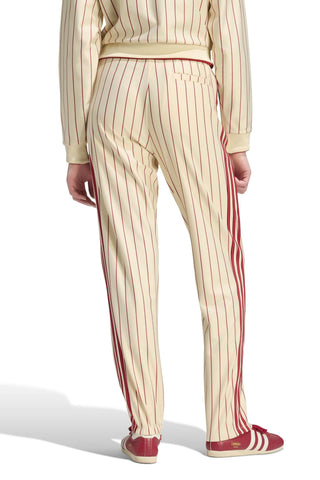 Pinstripe Trackpants Vanilla/Red