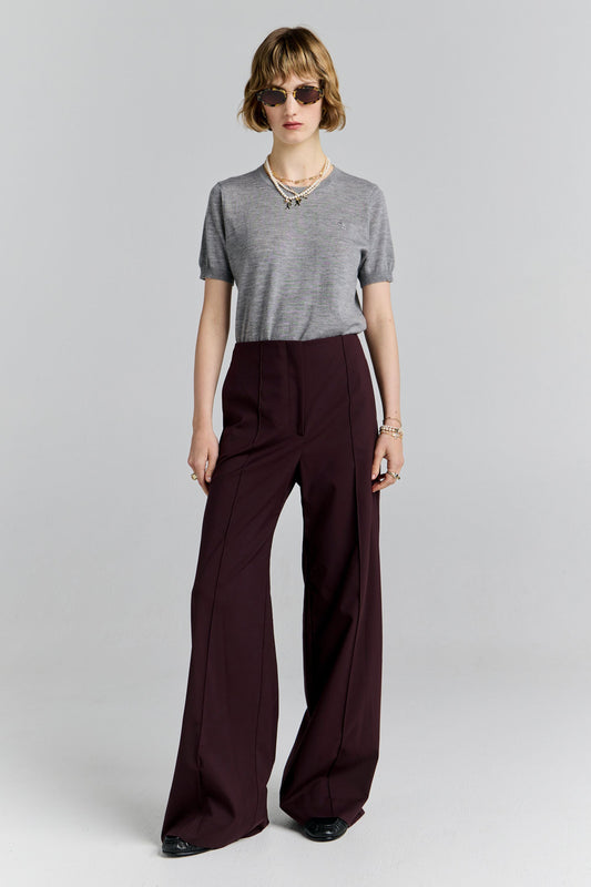 Vestige Trousers Everyday Suiting Plum