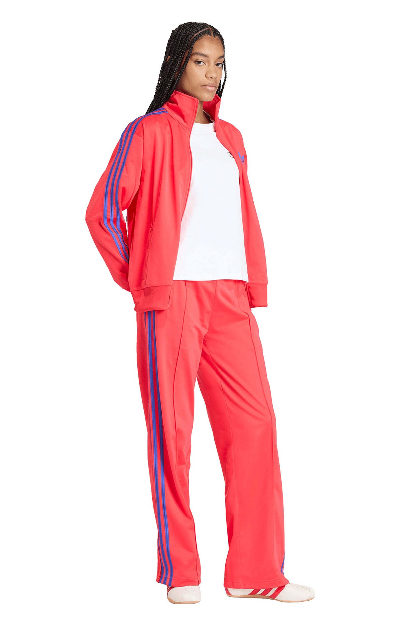 Firebird Loose Track Pants Semi Lucid Red/Blue