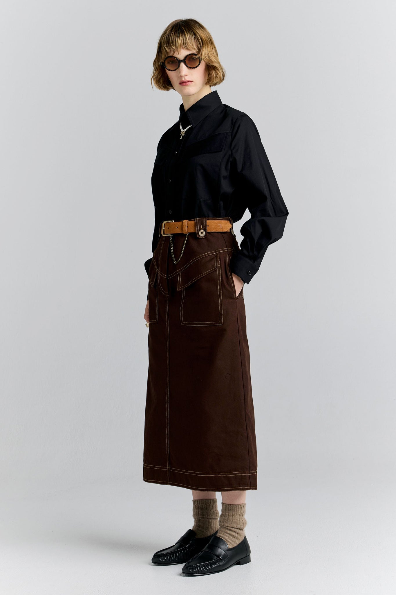 Wayfare Skirt Chocolate