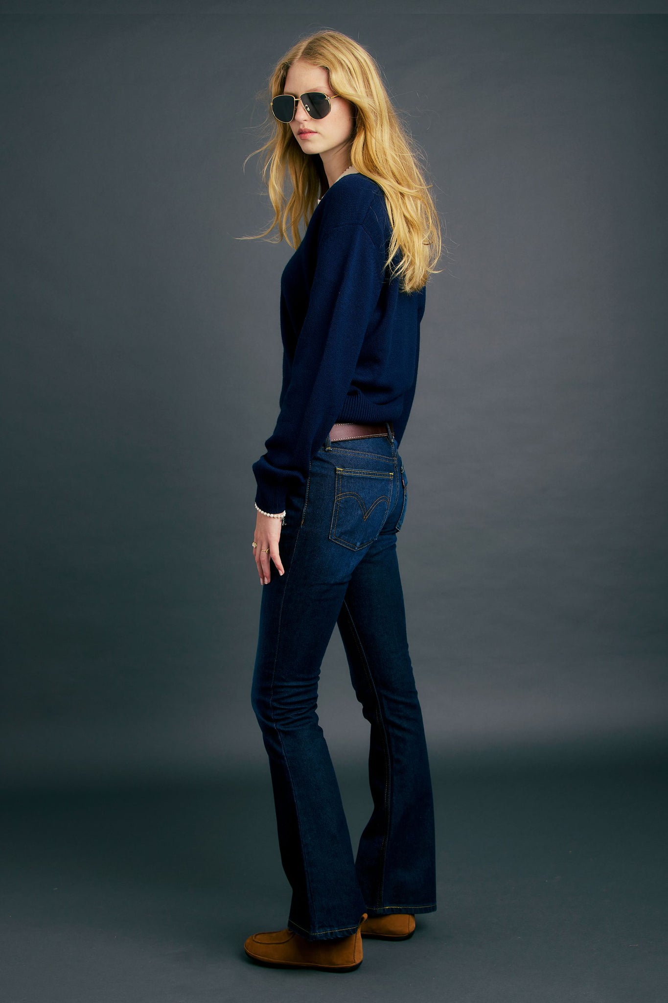 Colette Sweater Navy