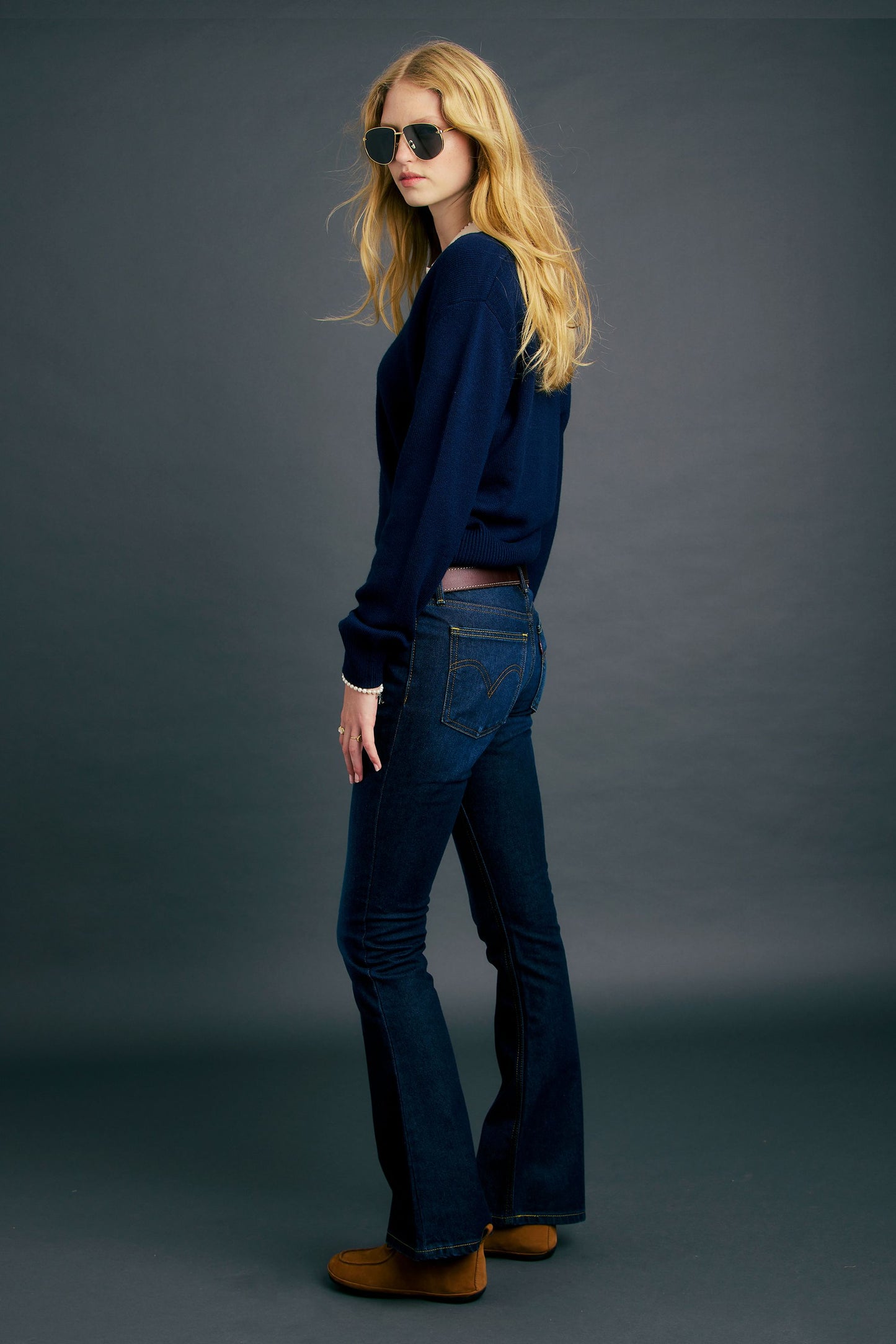 Colette Sweater Navy
