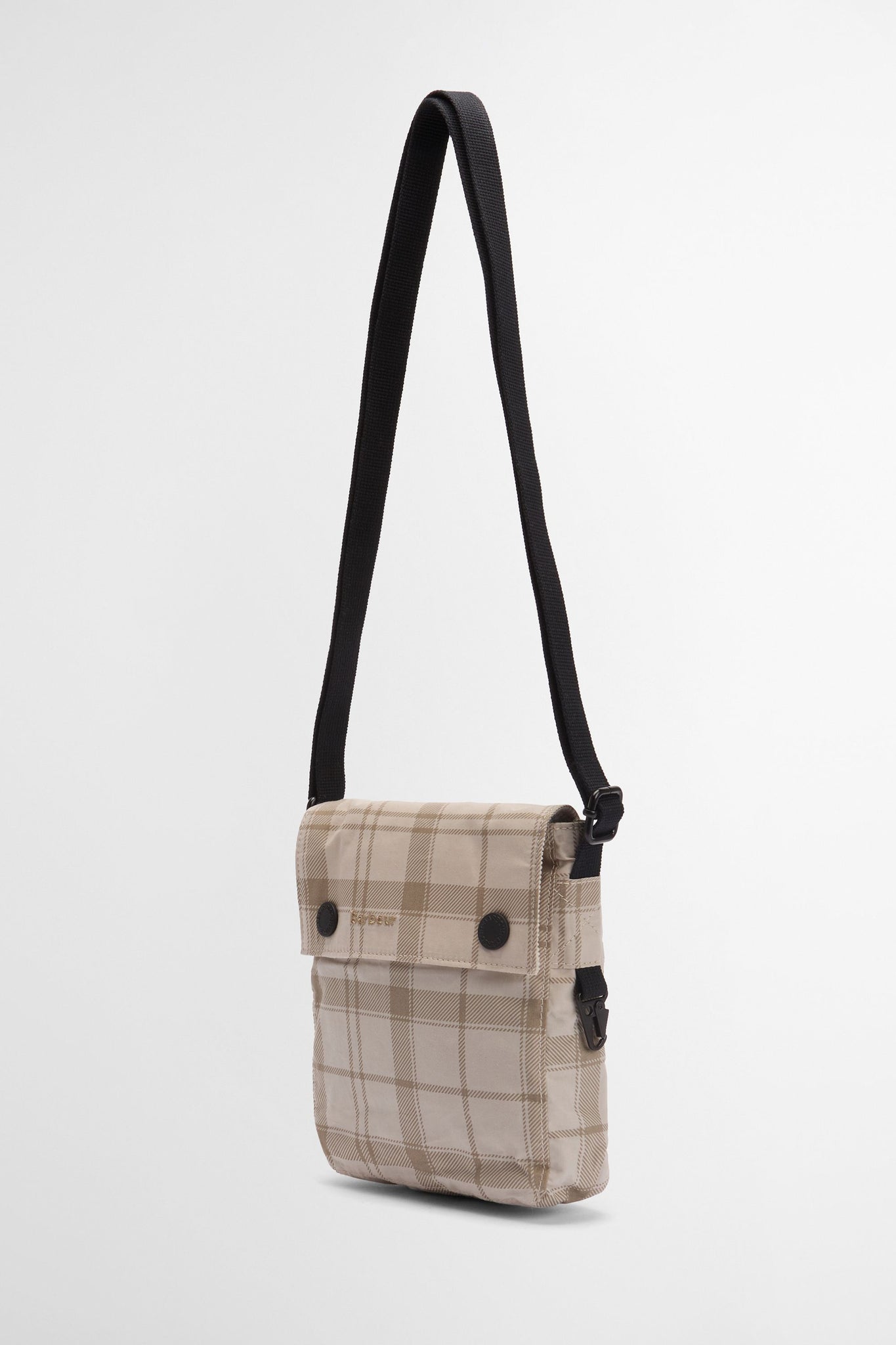 Transport Crossbody Bag Mist Tartan