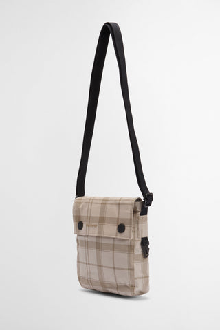 Transport Crossbody Bag Mist Tartan
