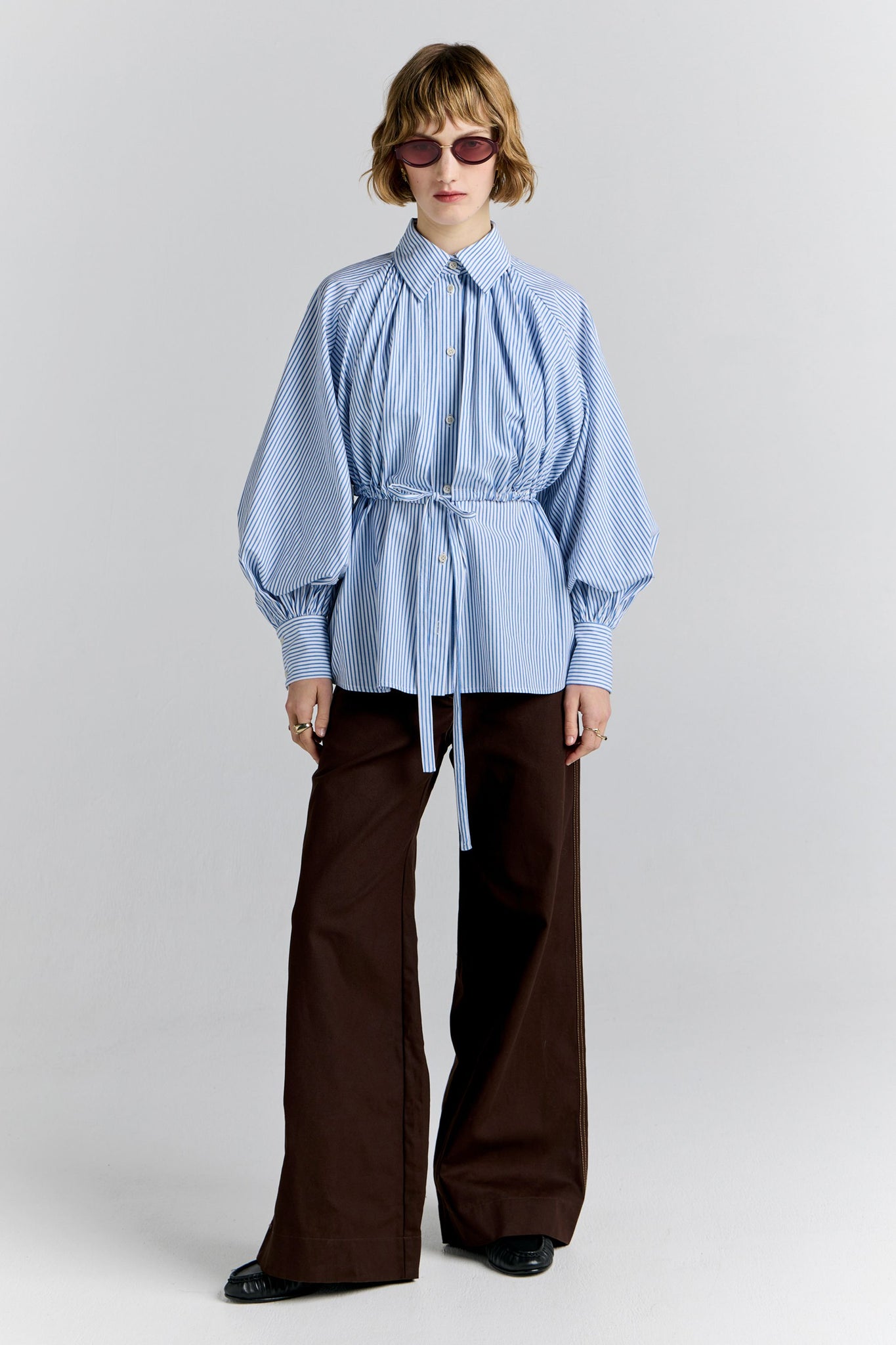 Gale Force Shirt Blue/White