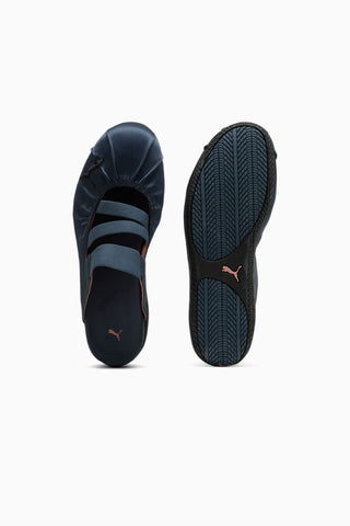 Speedcat Mule Satin Blue Gray