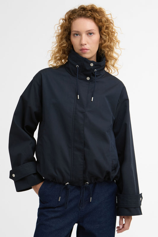 Bronwyn Showerproof Jacket Dark Navy/Dress Navy Tartan