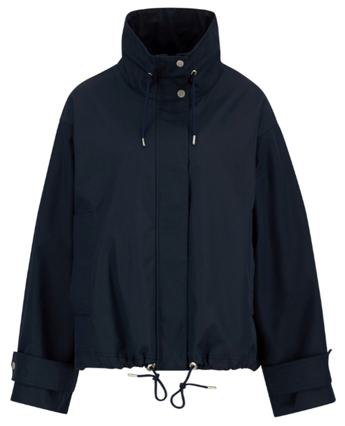 Bronwyn Showerproof Jacket Dark Navy/Dress Navy Tartan