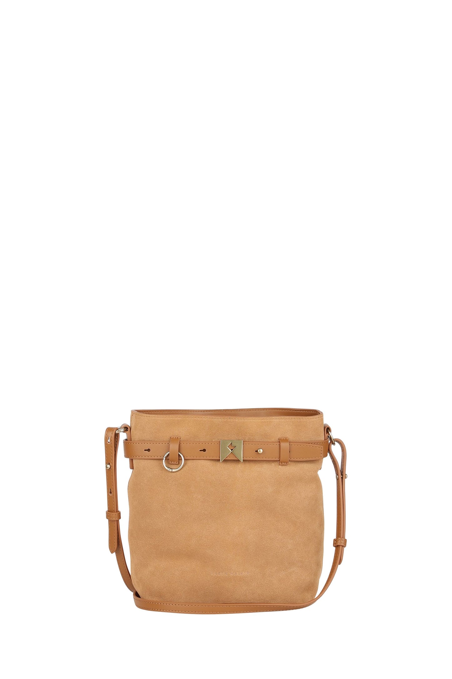 Rider Mini Bucket Bag Tan