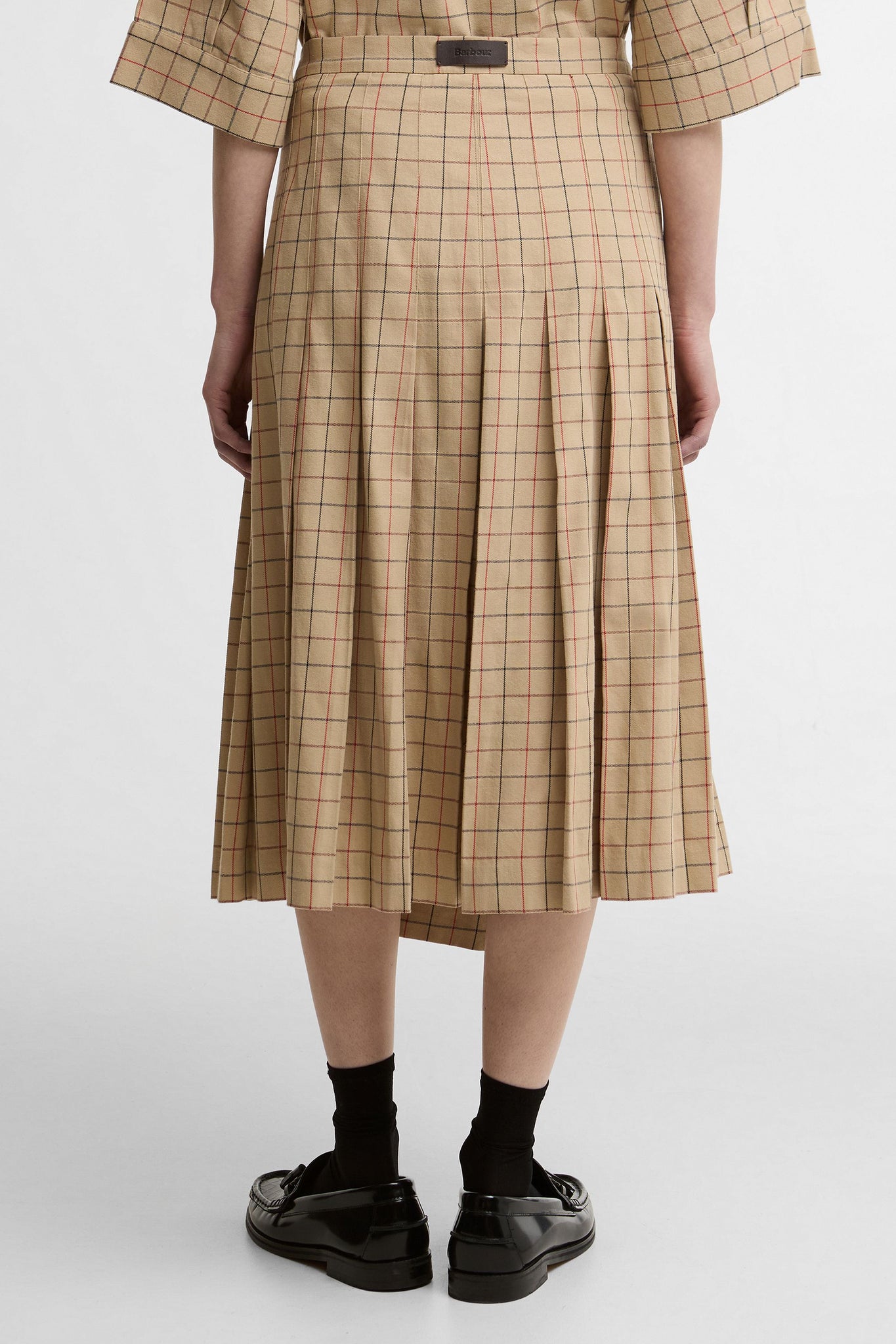 Hollington Midi Skirt Multi Tattersall
