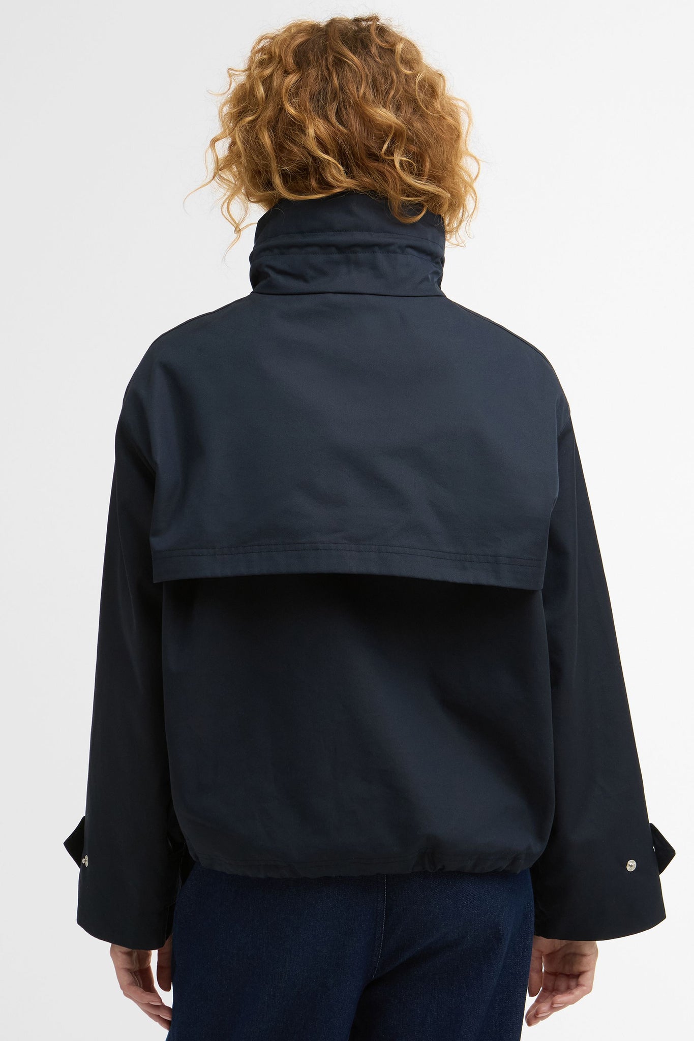 Bronwyn Showerproof Jacket Dark Navy/Dress Navy Tartan