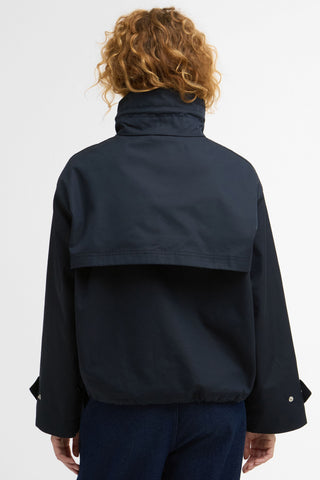 Bronwyn Showerproof Jacket Dark Navy/Dress Navy Tartan