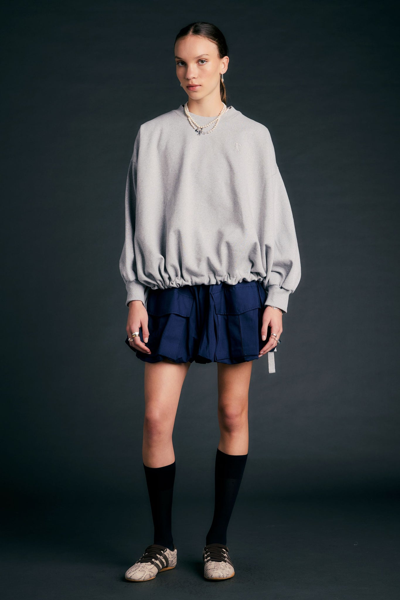 Fraternity Sweatshirt Grey Marle