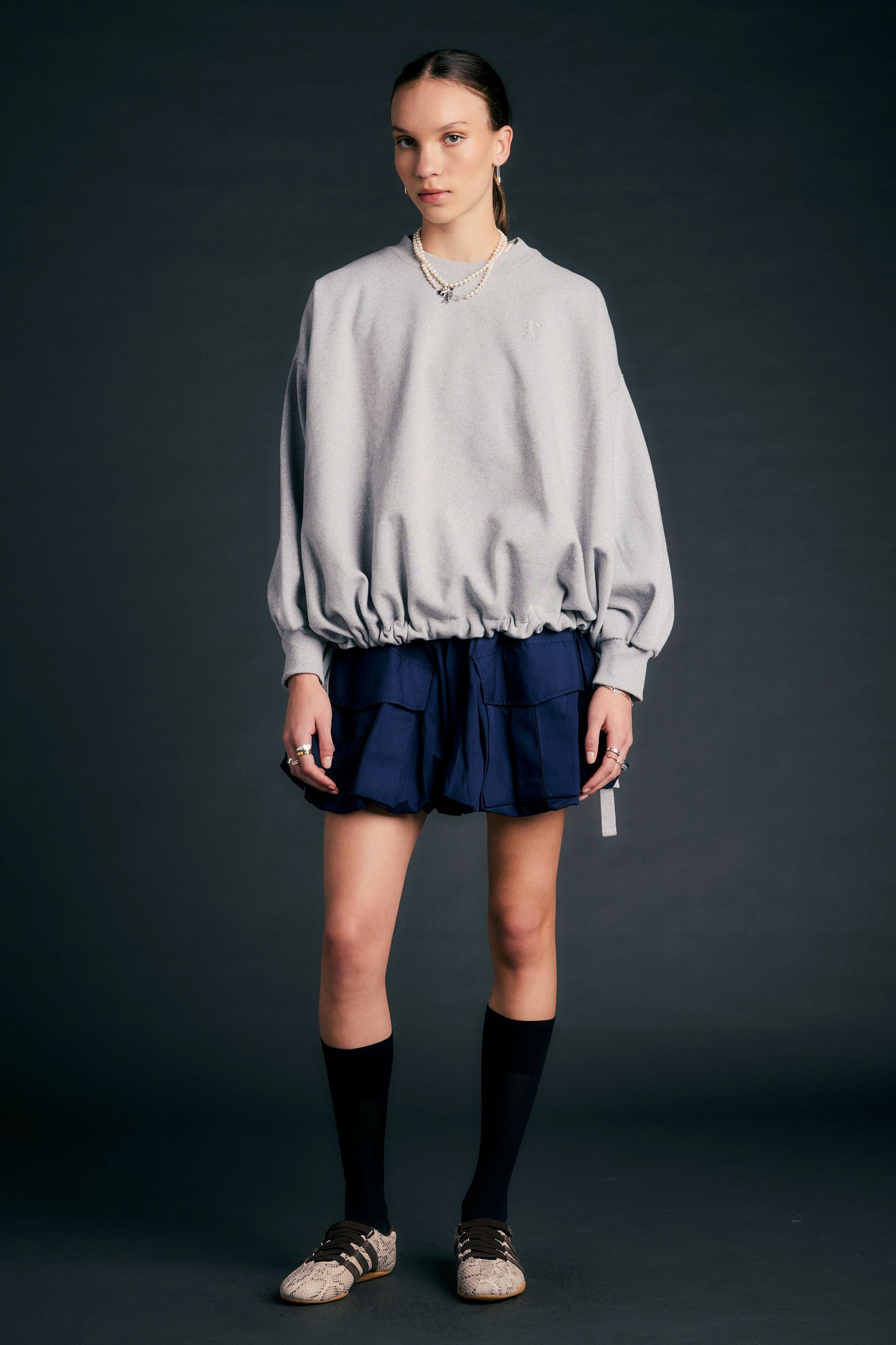 Fraternity Sweatshirt Grey Marle