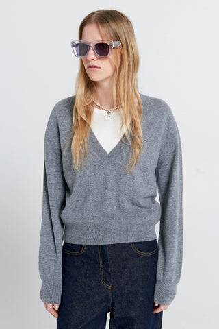 Colette Sweater Grey Marle