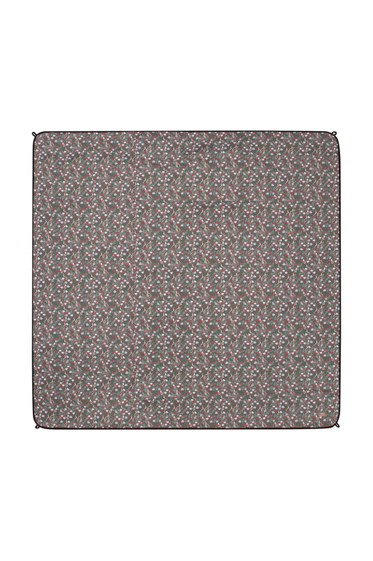 Picnic Mat Whimsy Floral Olive Multi
