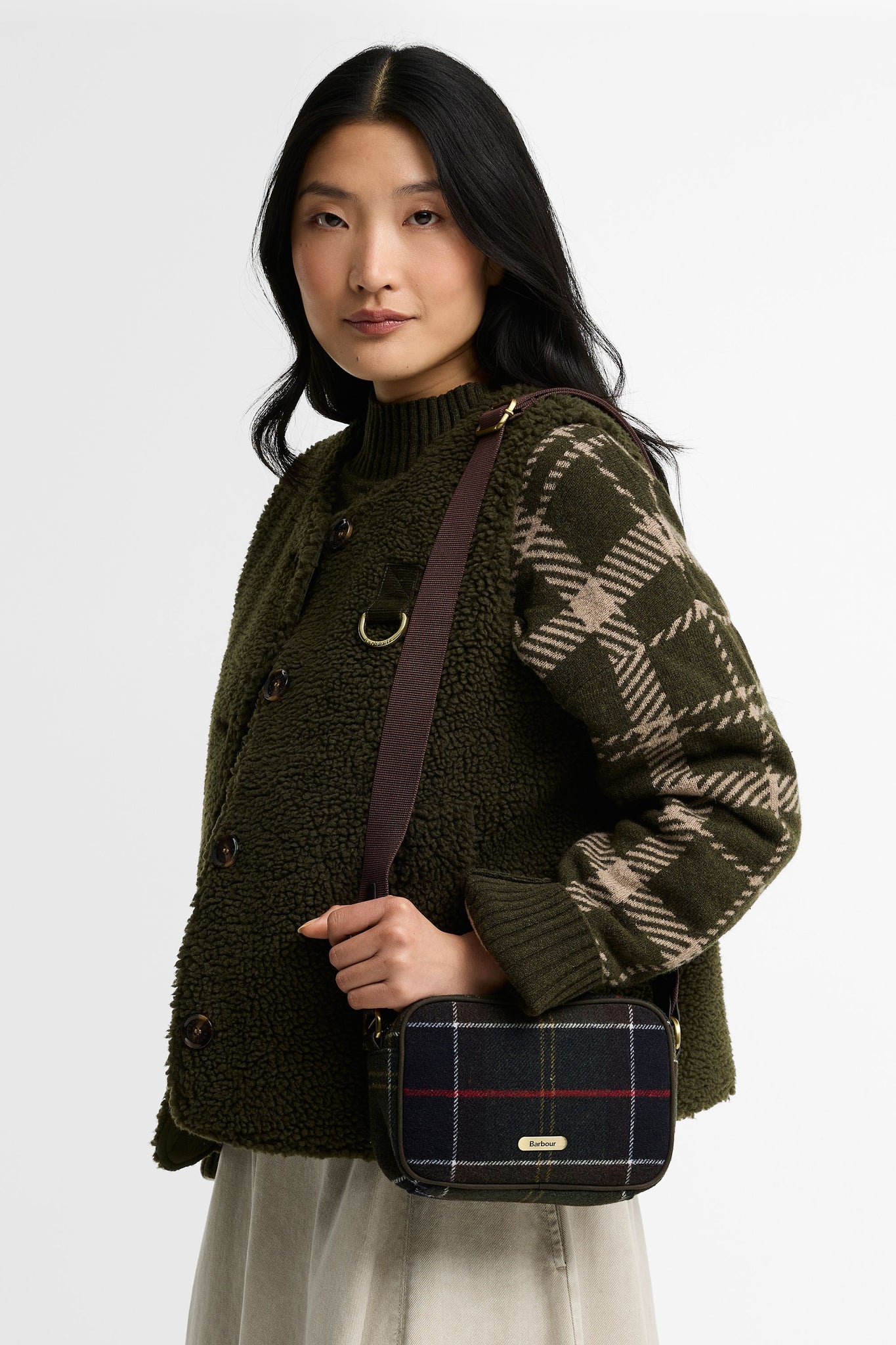 Contine Tartan Mini Crossbody Bag Classic Tartan