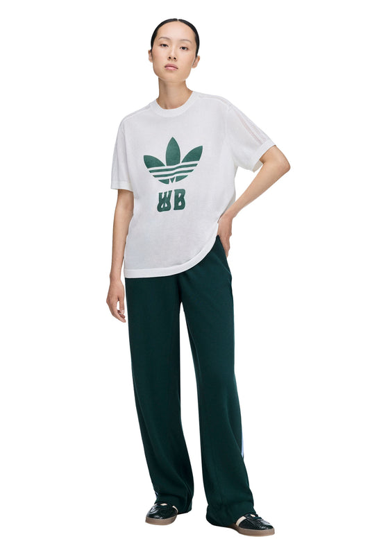 Wales Bonner Knit T-Shirt Chalk White