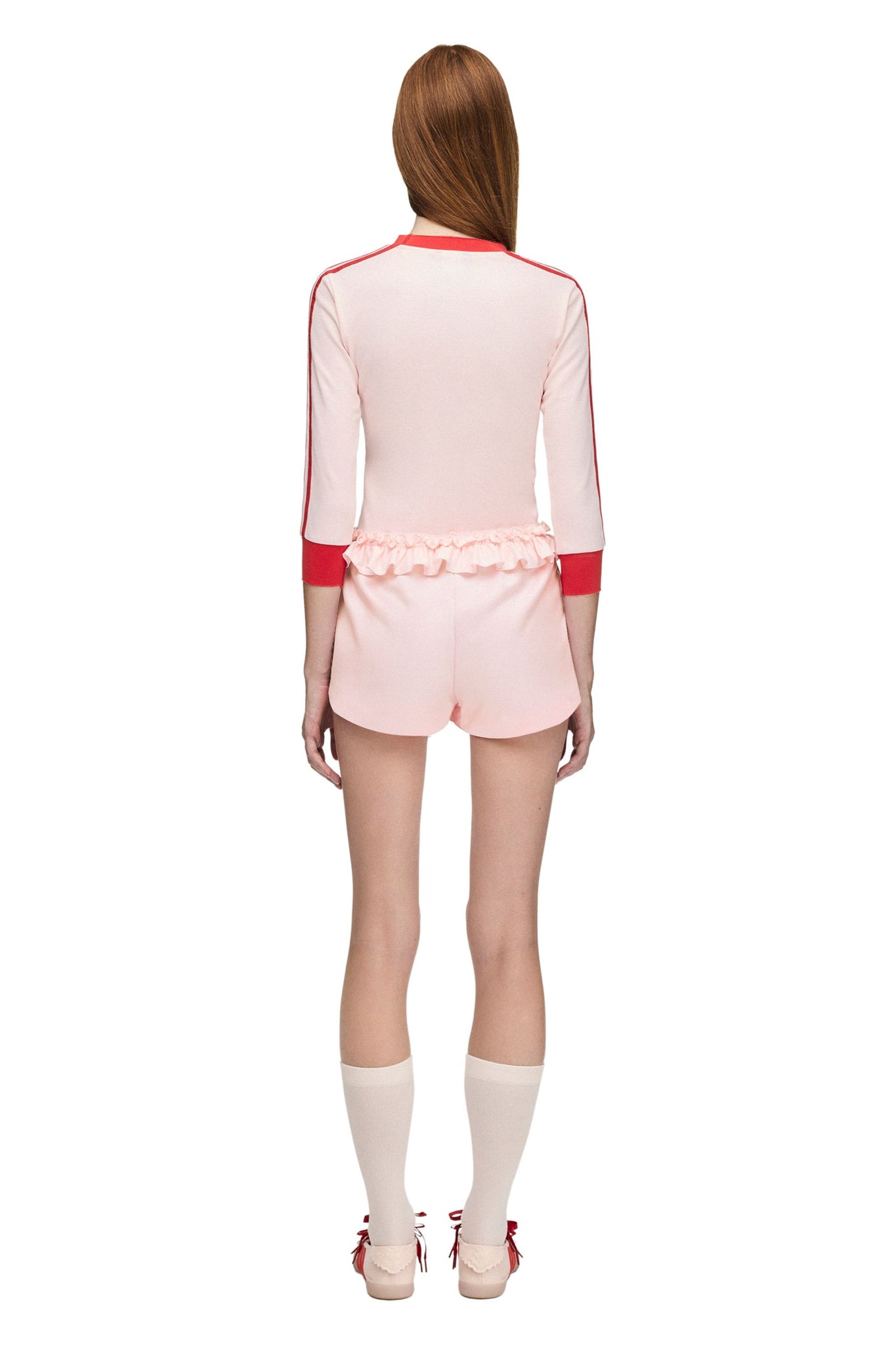 Simone Rocha Long-Sleeve Top Icey Pink