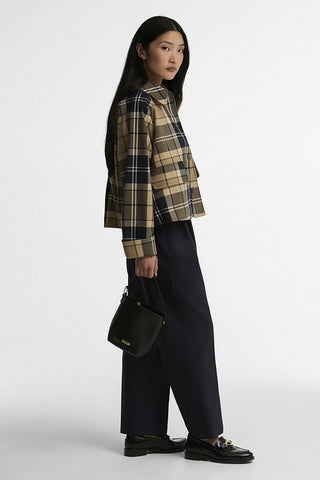 Delilah Checked Showerproof Jacket Birchwood Dress