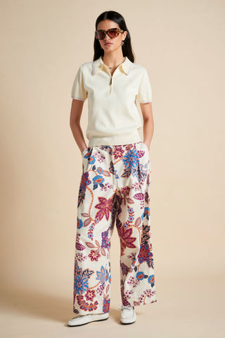 Avante Pants Cream Multi