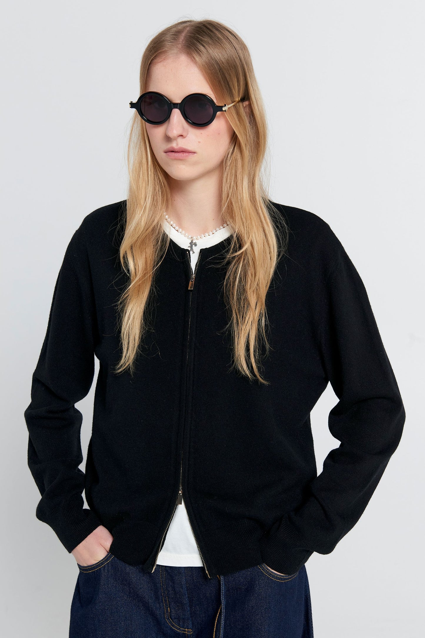 Elodie Cardigan Black