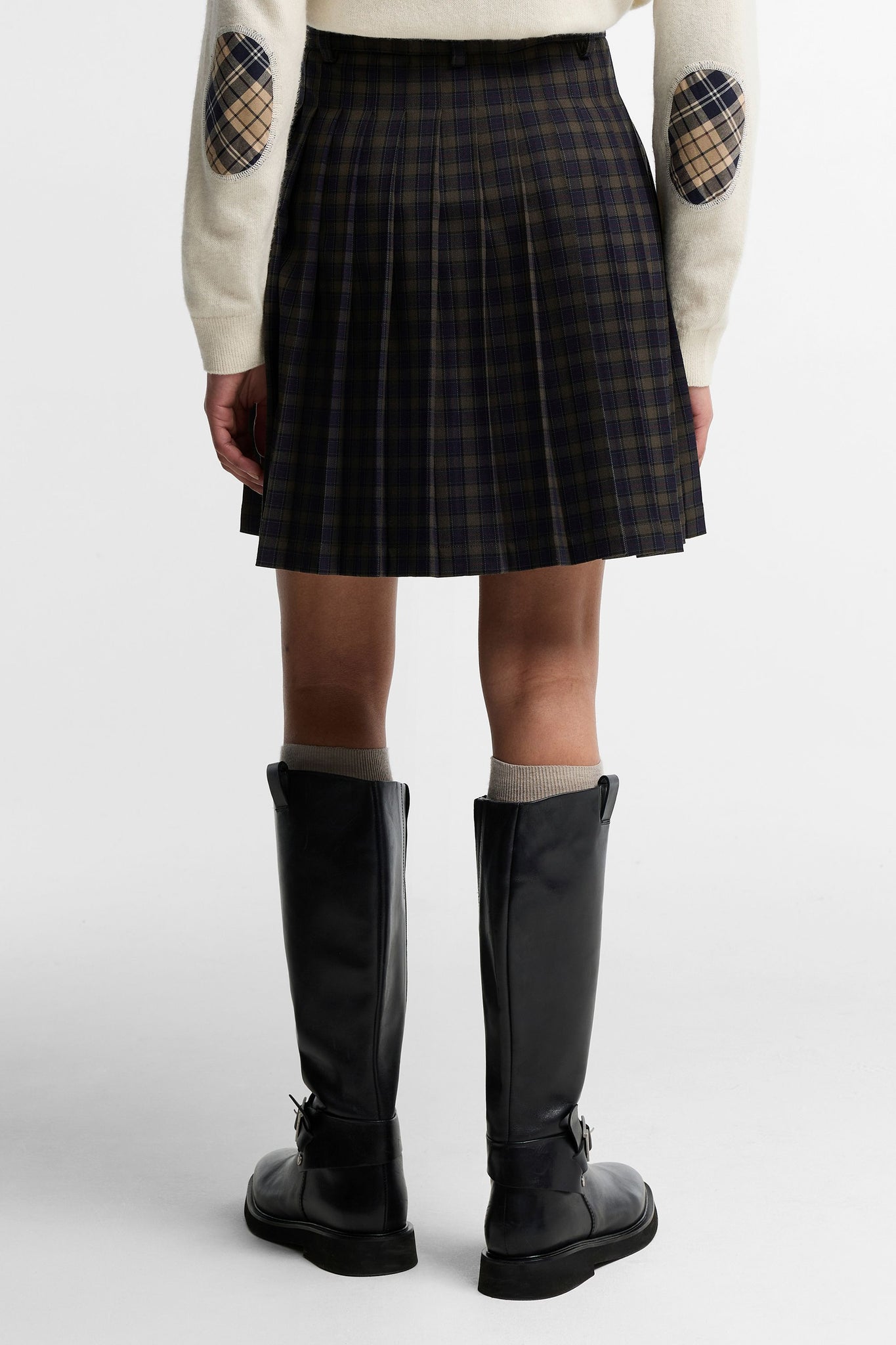 Carville Mini Skirt Shadow Classic Tartan