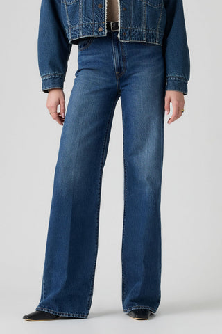 Ribcage Wide Leg Maybe Anywhere Medium Blue