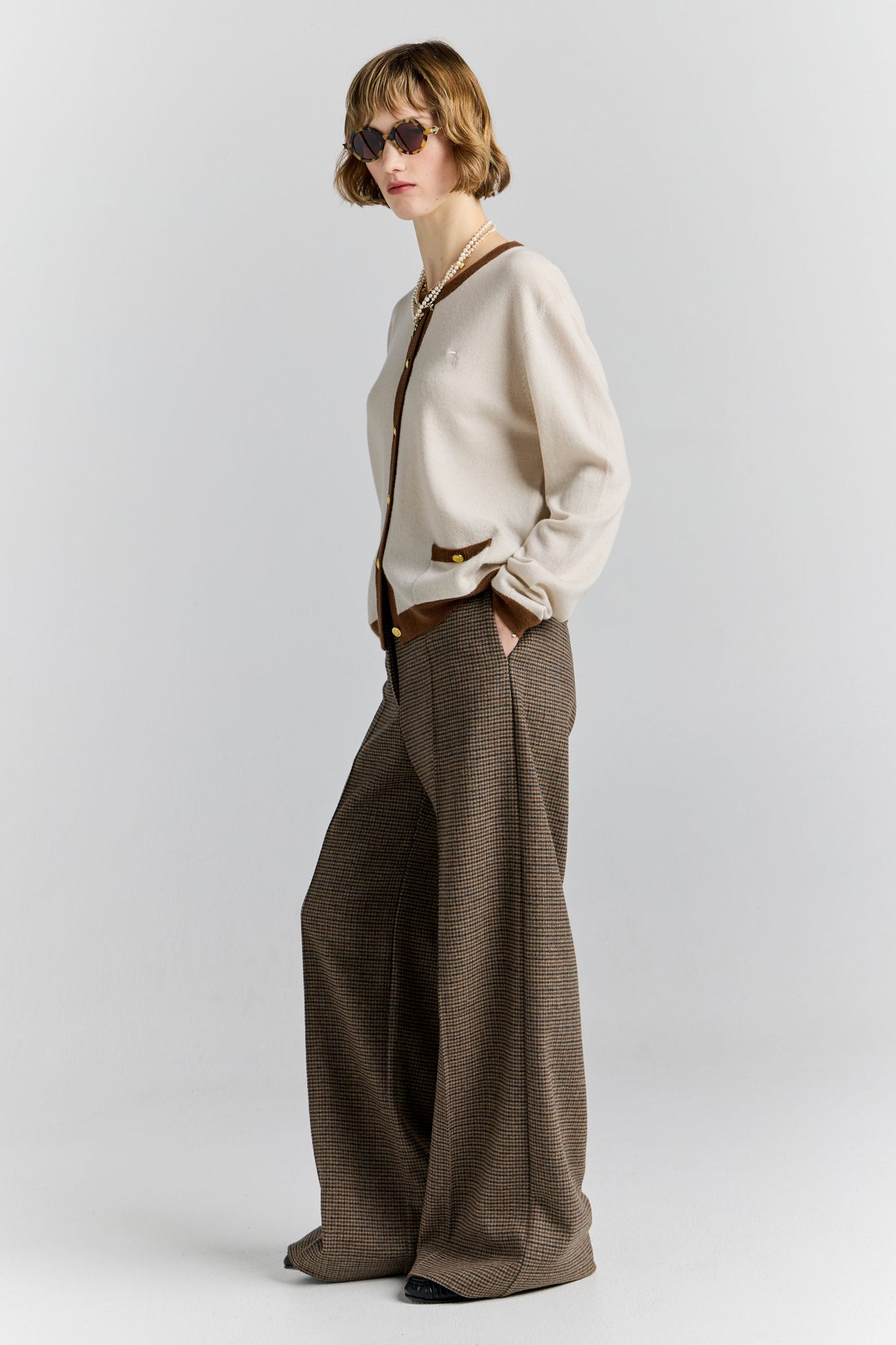 Marie Cardigan Stone